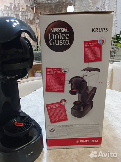 Кофемашина капсульная Dolce gusto Krups Infinissim