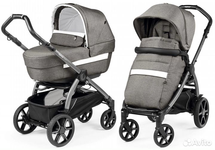 Коляска 2в1 3В1 Peg Perego Book Combo New