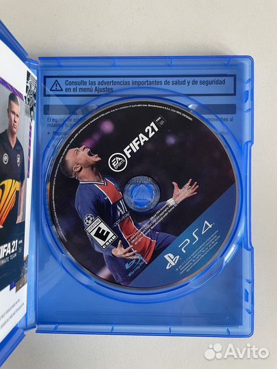 Диск ps4 FIFA 21 (английский)