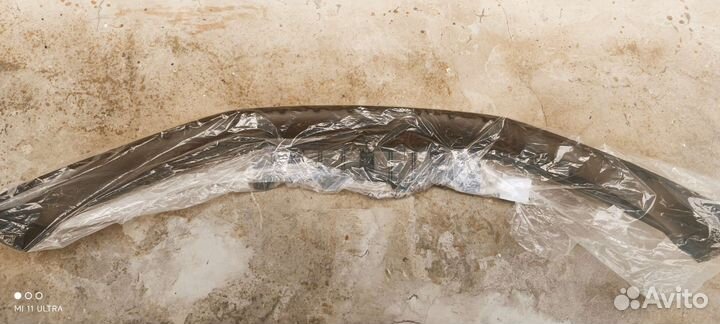 Юбка переднего бампера Фольксваген tiguan 1