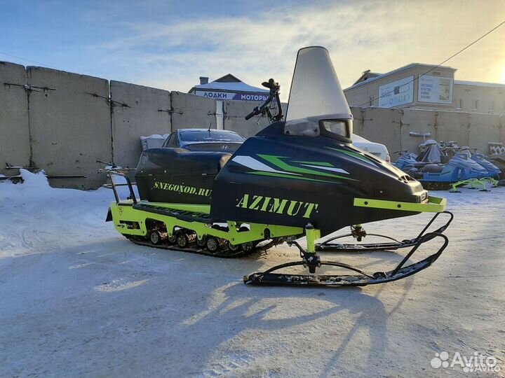 Снегоход-мотобуксировщик Бурлак Азимут-2 27 л.с бу