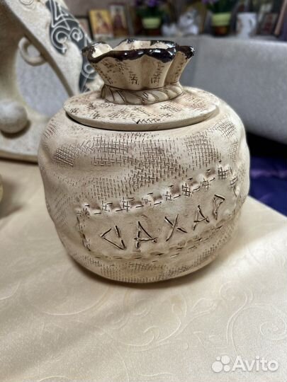 Посуда наборы керамика/чешское стекло