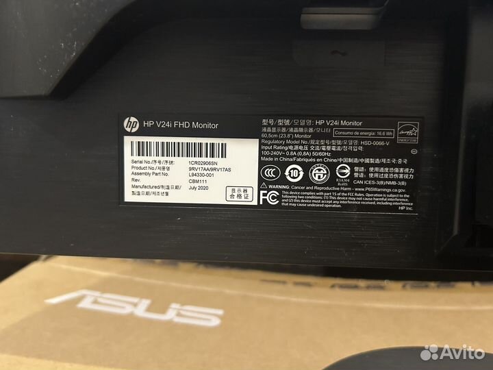 Монитор hp v24i