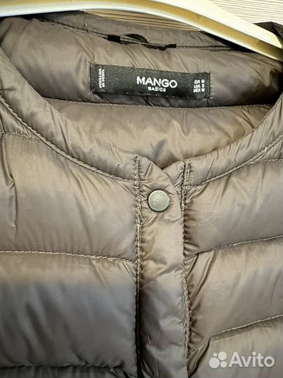 Жилетка манго M mango 48 46 куртка безрукавка пух