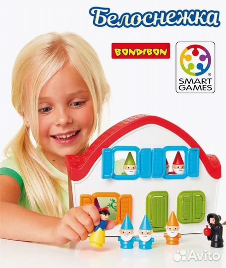 Развивающая игра Bondibon Белоснежка 4-7 лет