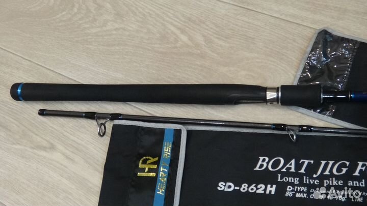 Hearty Rise Boat Jig Force II 862H 260 см 16–70 гр