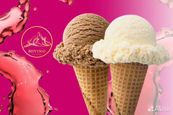 Продажа крафтового мороженого 
