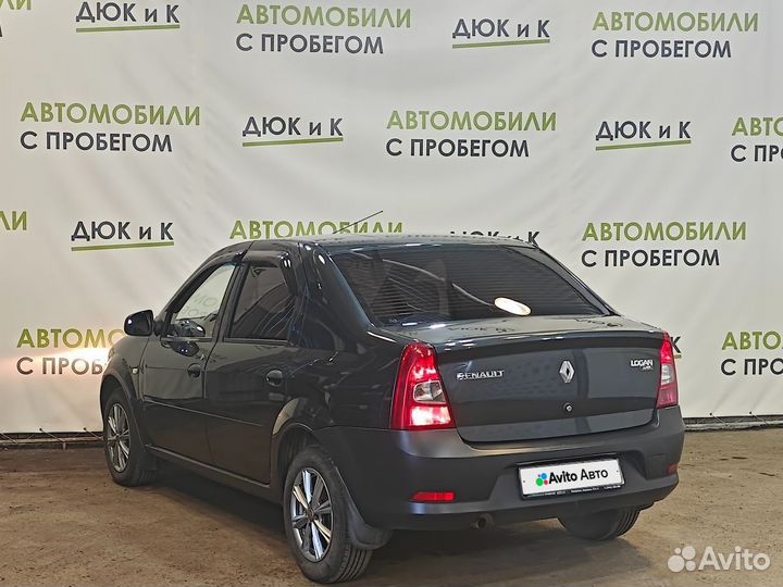 Renault Logan 1.4 МТ, 2010, 206 204 км