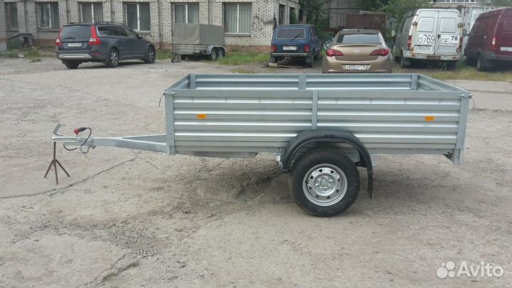 Прицеп мзса-01.014 увеличенный борт,туман.фонар Ее