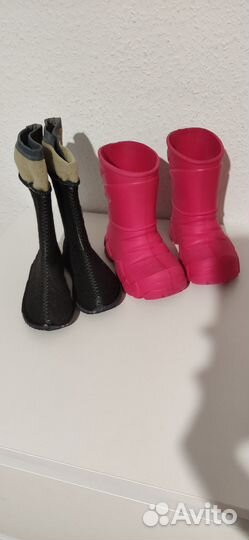Сапоги резиновые для девочки