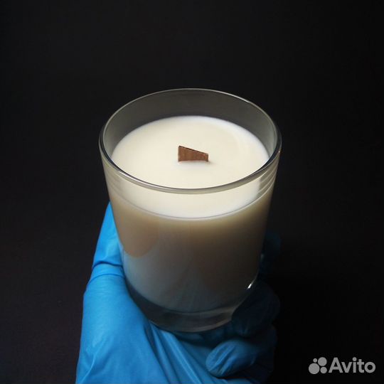 Ароматическая свеча ручной работы