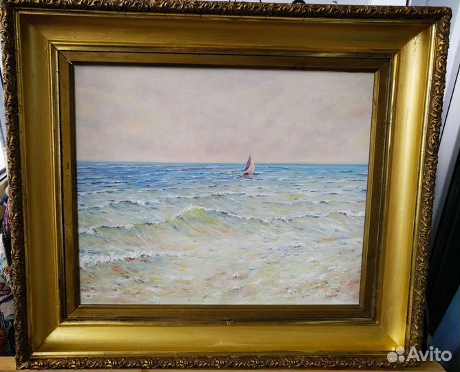 Картина Морской пейзаж к. м. 38 Х 48