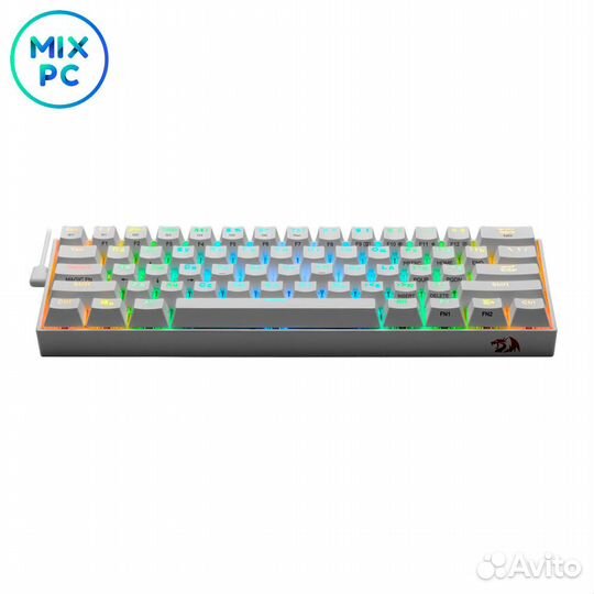 Клавиатура redragon Draconic RU White