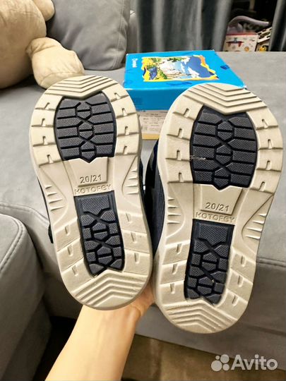 Зимние ботинки дутики Котофей 20/21