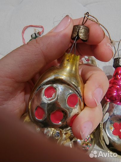 Елочные игрушки СССР одним лотом