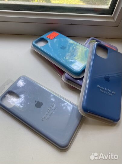 Новые Чехлы на iPhone 11 pro max (4 штуки)