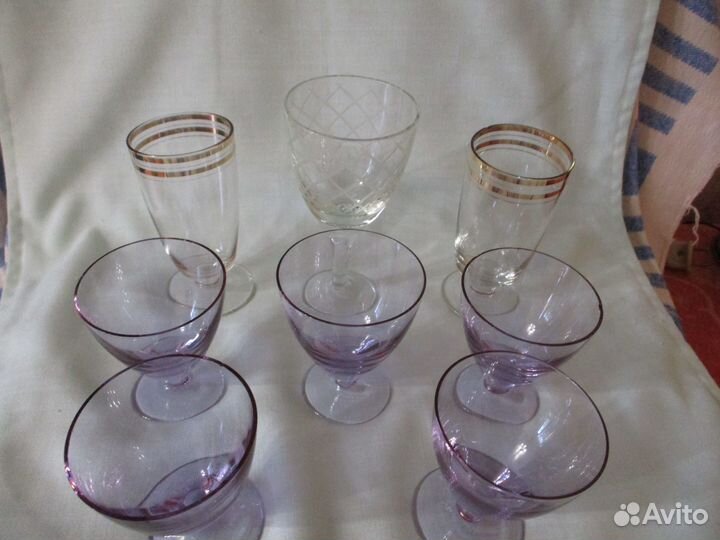 Винтажные рюмки, стопки