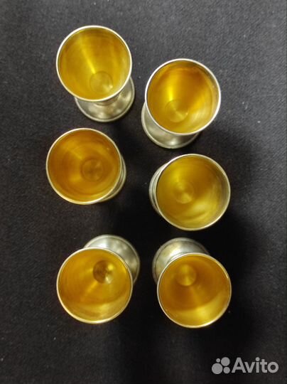 Серебряные рюмки Таллинская Юв. фабрика 1958 год