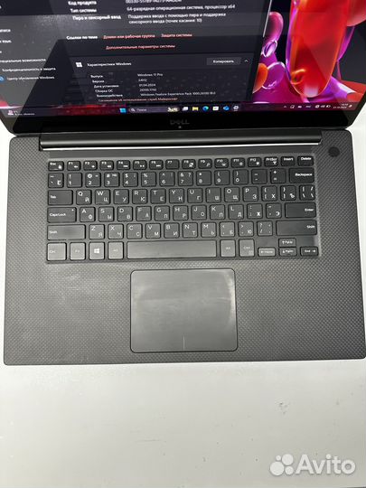 Мощный ноутбук Dell Xps 15 9570 16/512 4K touch