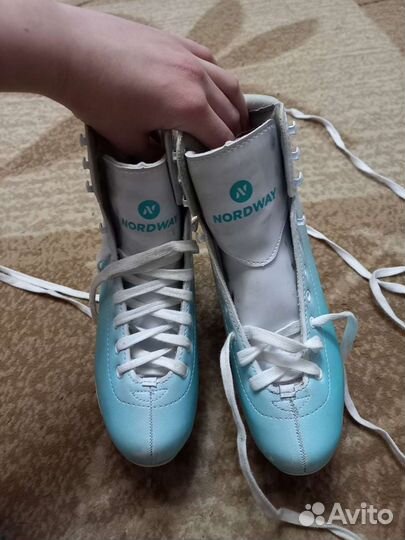 Коньки 35 размера в хорошем состоянии