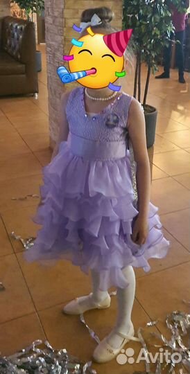 Платье для девочки размер 128