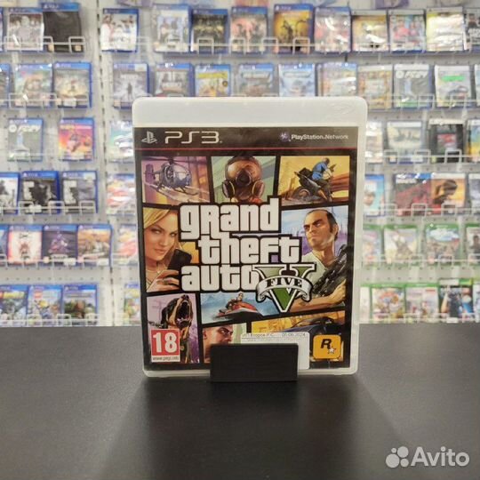 GTA 5 Grand Theft Auto V ps3 бу