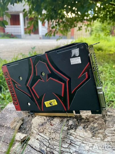 Asus cerberus GTX 1050ti 4GB