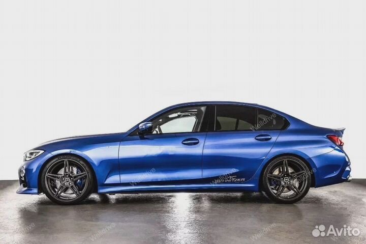 Лезвия порогов BMW 3 G20 стиль AC Schnitzer