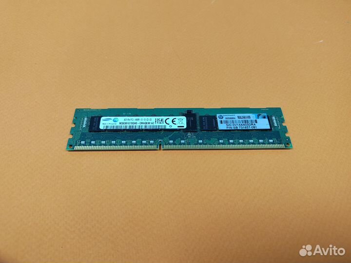 DDR3 8GB 1866 MHz ECC REG samsung 1Rx4 Серверная