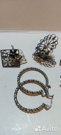 Бижутерия под серебро. Красная Пресня