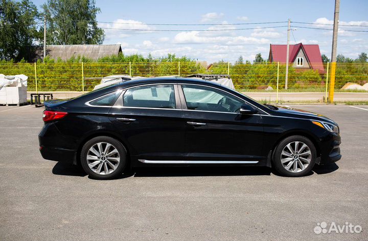 Hyundai Sonata 2.4 AT, 2017, 55 000 км