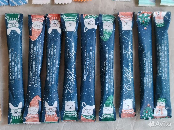 Сахар стики для коллекции