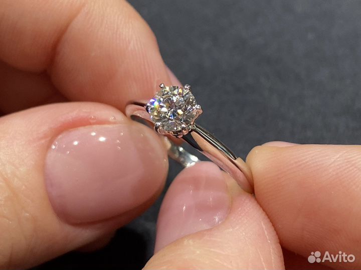Кольцо с бриллиантом подбор бриллианта