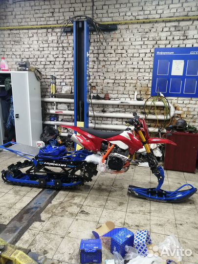 Комплект для сноубайка