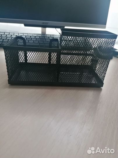 Подставка органайзер Brauberg металлическая