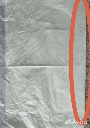 Пеленки одноразовые с обрезанным краем