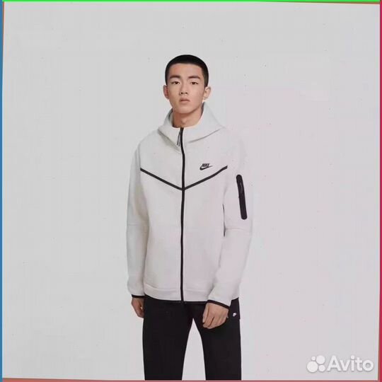 Зип худи Nike Tech Fleece (Арт: 91899)