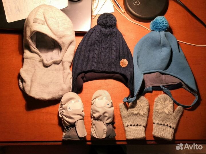 Шапки и варежки 46-48