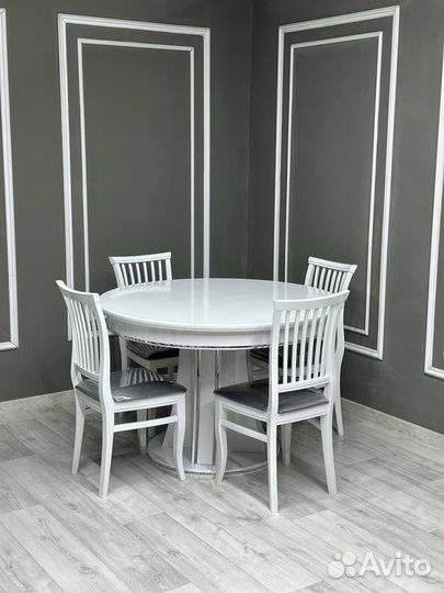 Стол со стульями \оплата при получении