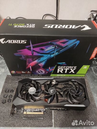 Видеокарта Gigabyte Aorus RTX 3070 Ti Master