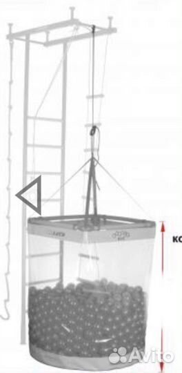 Подвесной сухой бассейн