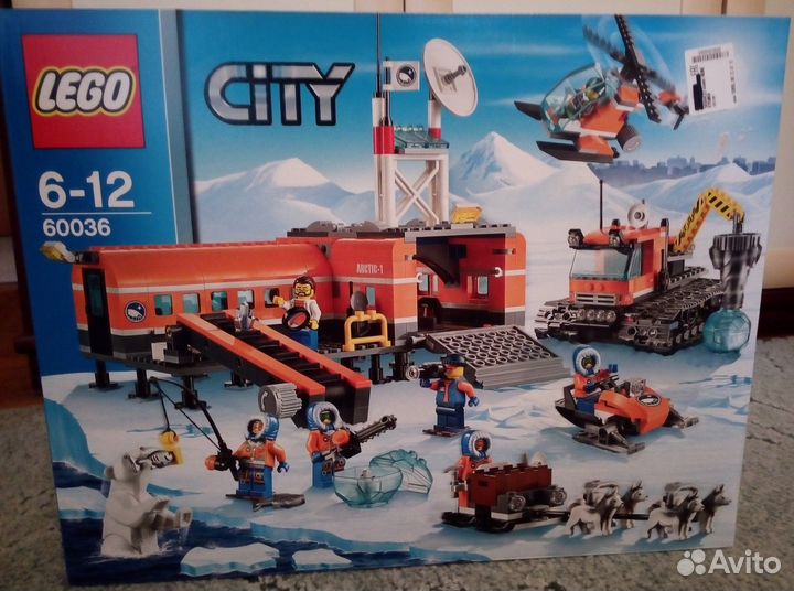 Lego arctic base camp 2024 60036