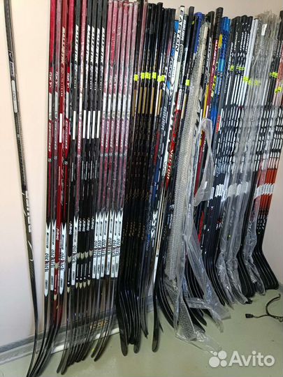 Хоккейные клюшки bauer и др