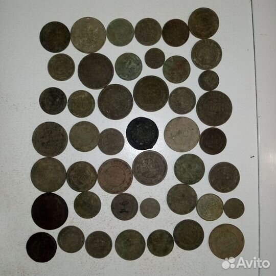 Медные монеты российской империи
