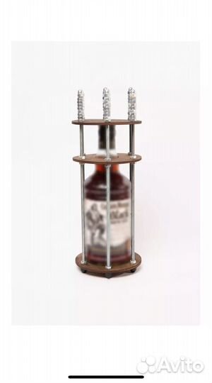 Клетка для бутылки на подарок