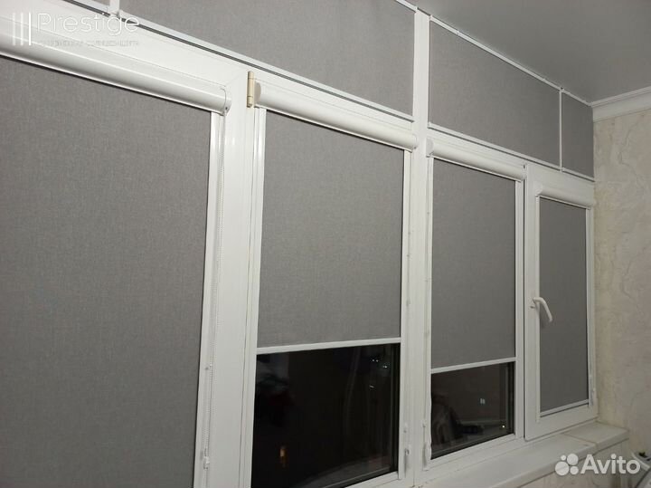 Рулонные шторы и жалюзи