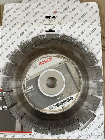Алмазный диск Bosch для бетона 300 mm