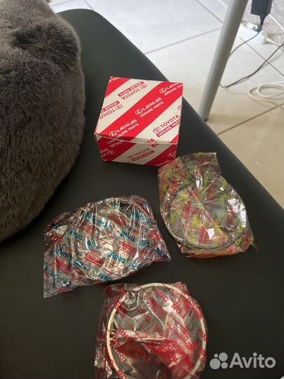 Кольца поршневые STD toyota