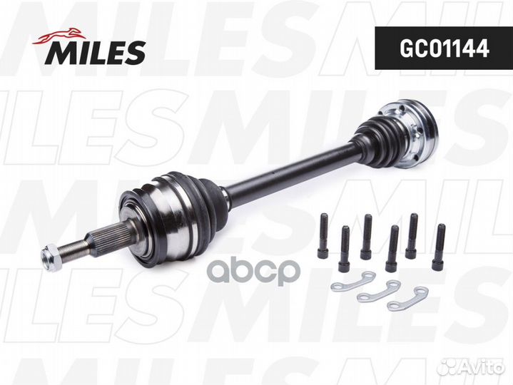 Привод в сборе VW T5 1.9TDI-2.0 03- пер. лев. G