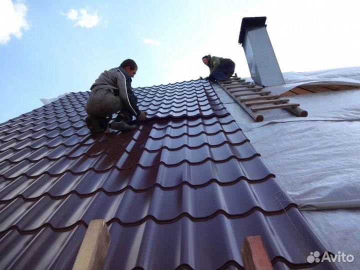 Кровельные работы ремонт крыши кровельщики